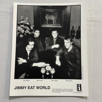 Jimmy Eat World Music Publicity Press Photo Photograph 2004