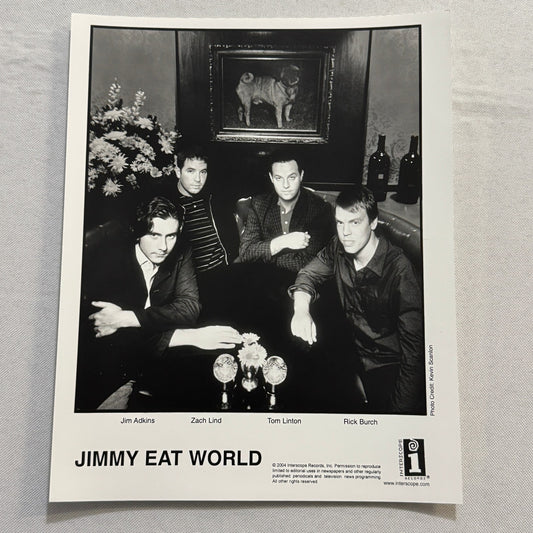 Jimmy Eat World Music Publicity Press Photo Photograph 2004
