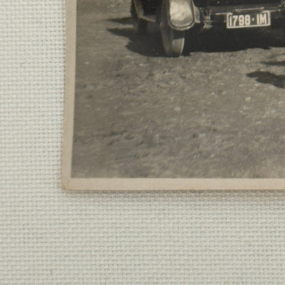 Vintage Car Automobile Photo Photograph Print Women