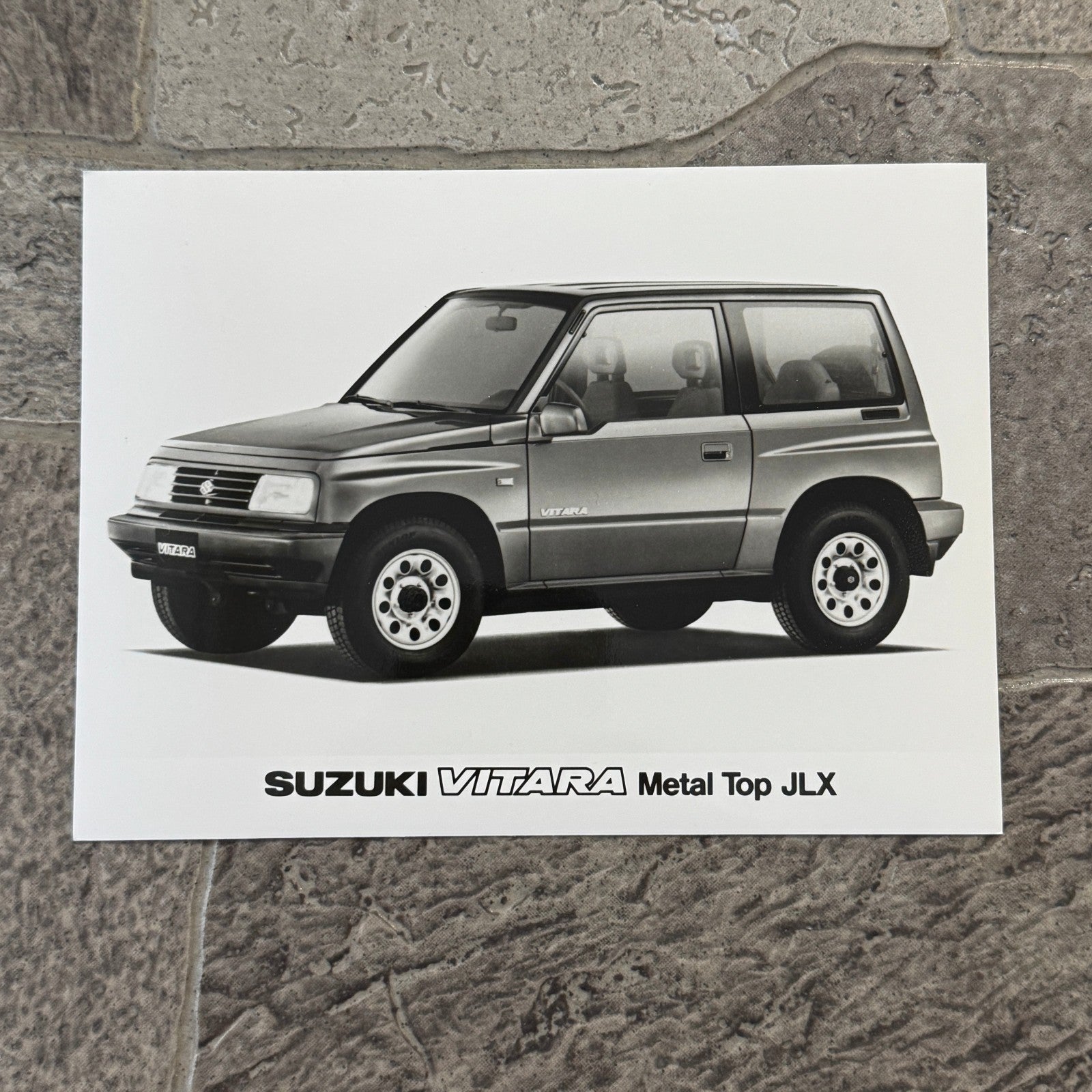 Suzuki Vitara Metal Top JLX Factory Press Photo Photograph Suzuki Sidekick