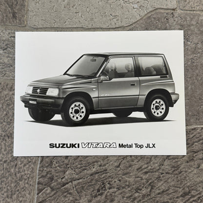 Suzuki Vitara Metal Top JLX Factory Press Photo Photograph Suzuki Sidekick