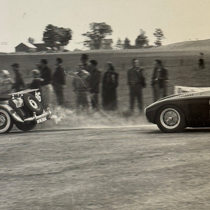 Vintage Racing Photo Photograph OSCA and MG Cars Car Motorsport