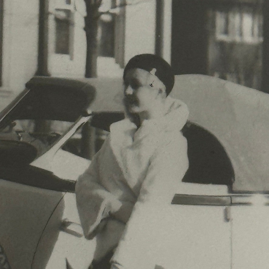 1932 Auburn Car Jean Harlow Photo Photograph Vintage Image Modern Print