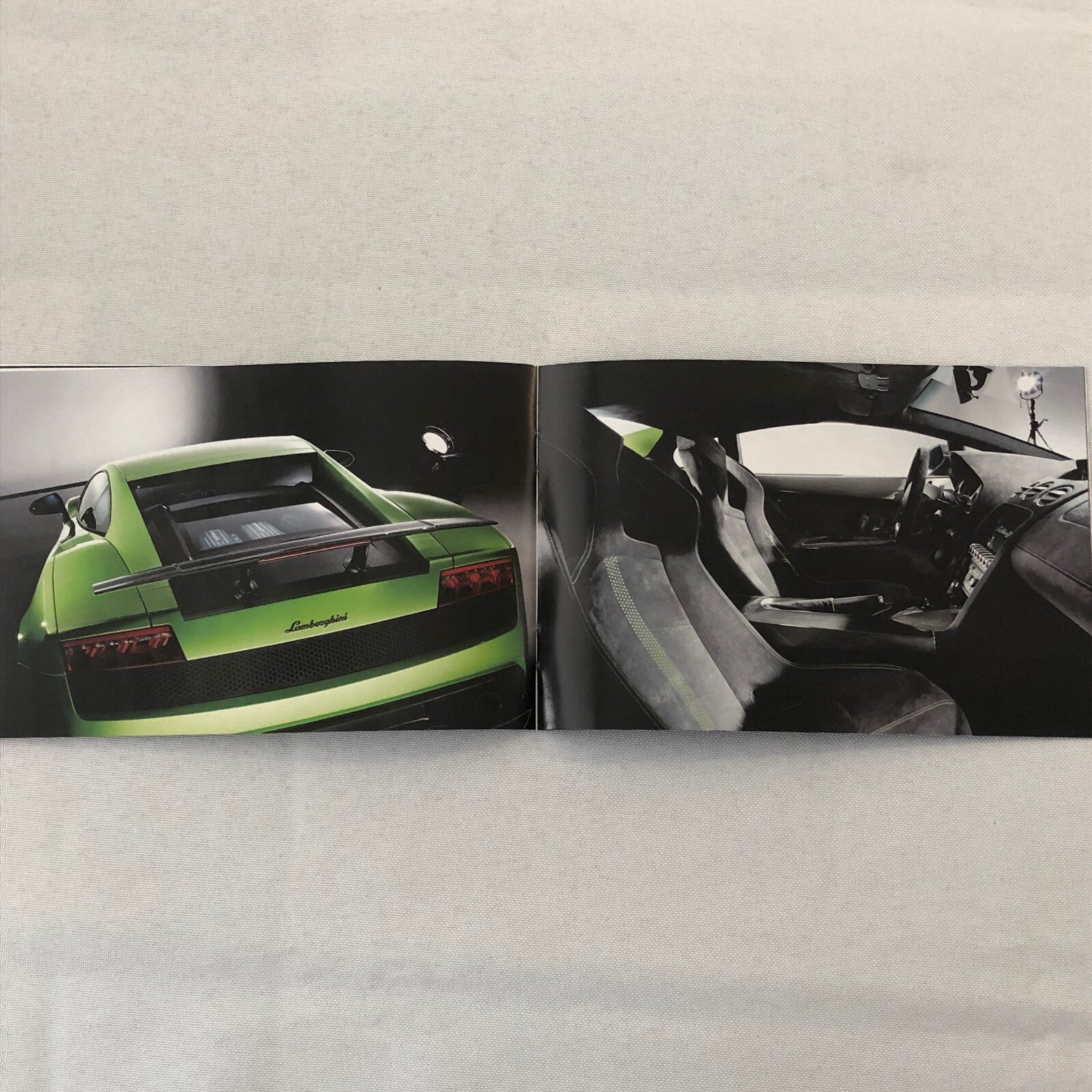 Lamborghini Gallardo LP 570-4 Superleggera Press Kit Brochure CD GERMAN Text