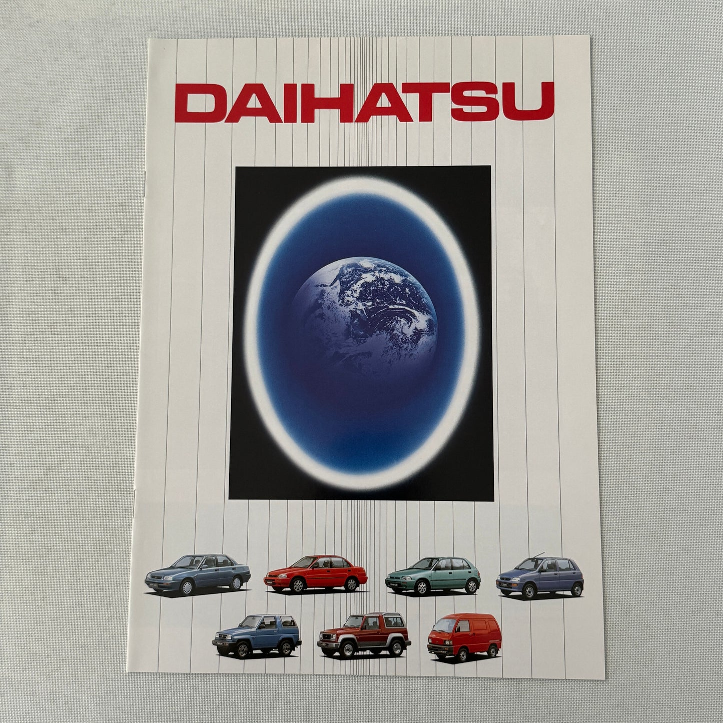 Daihatsu Car Press Kit Concept Cars Rocky Charade Feroza HiJet Delta GERMAN