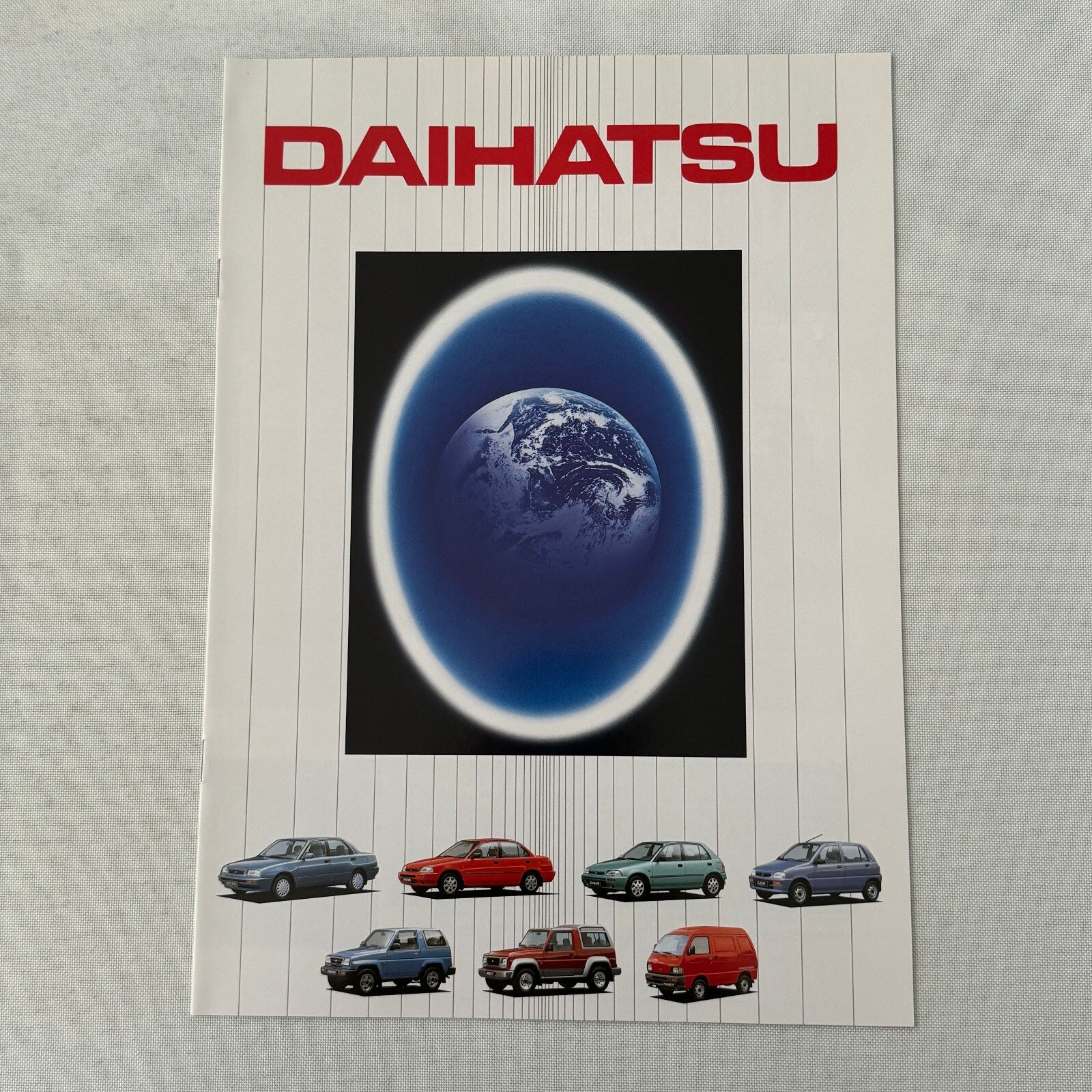 Daihatsu Car Press Kit Concept Cars Rocky Charade Feroza HiJet Delta GERMAN