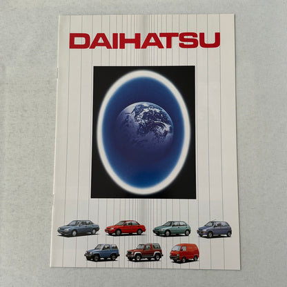 Daihatsu Car Press Kit Concept Cars Rocky Charade Feroza HiJet Delta GERMAN