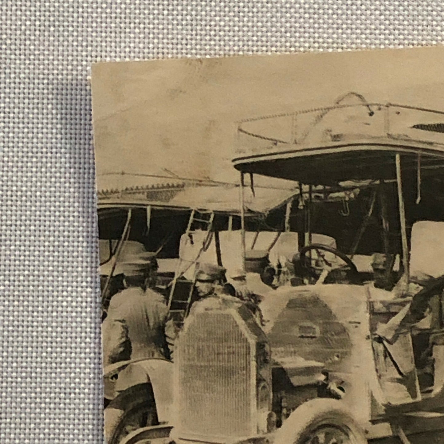 Antique Car Truck Bus Photo Photograph Vintage Italian ? 