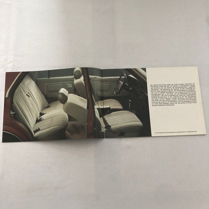 Vintage Toyota Crown Car Sales Brochure Catalog GERMAN TEXT European 2000 2600