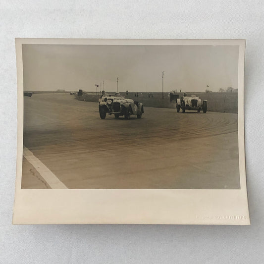 Vintage Car Racing Photo Photograph Print 1952 Guy Griffiths UK 