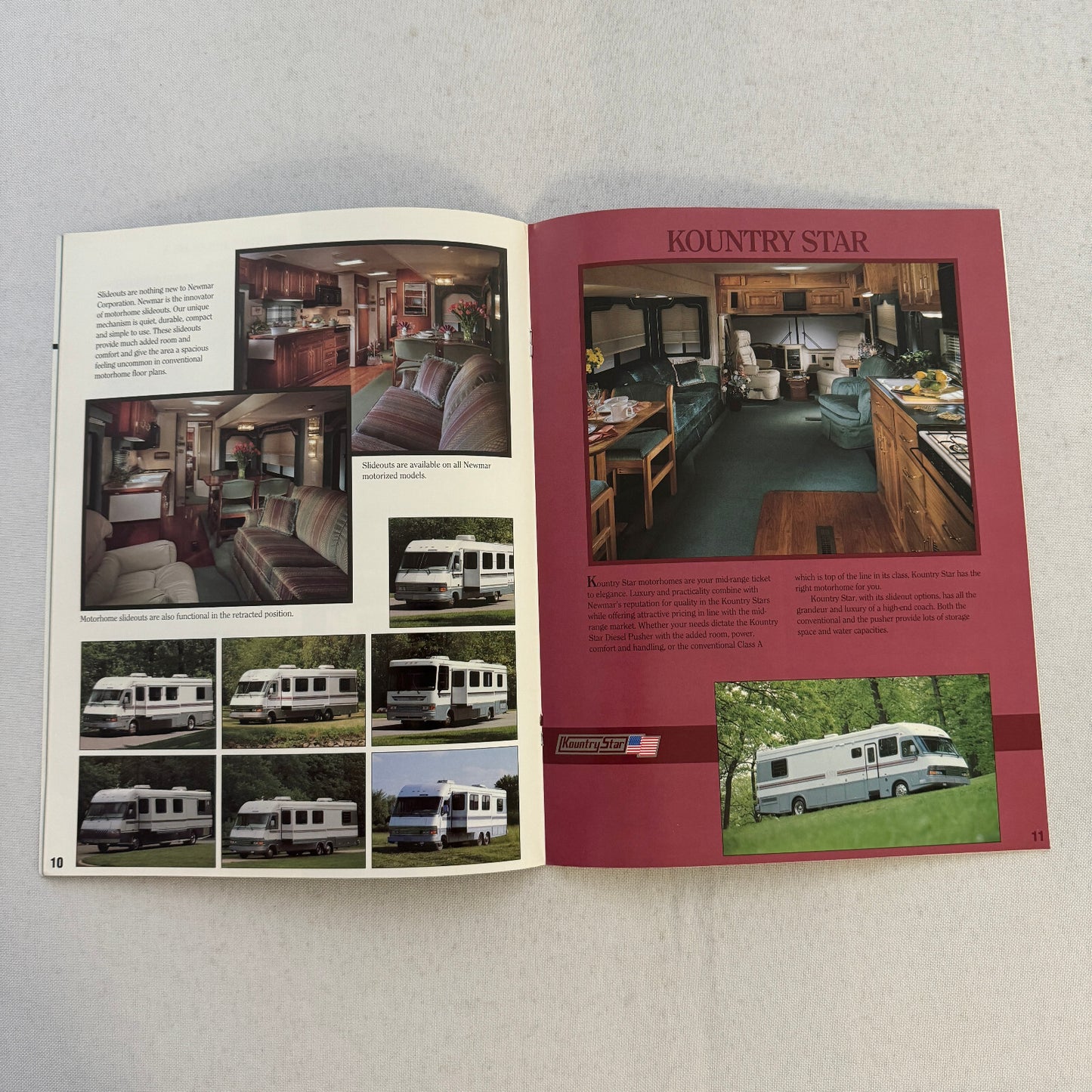 1994 Newmar Kountry Style RV Sales Brochure Catalog London Aire Mountain Aire +