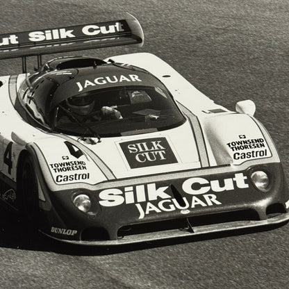 Silk Cut Jaguar XJR-8 Racing Car Photo Photograph 1987 Nurburgring 1000KM