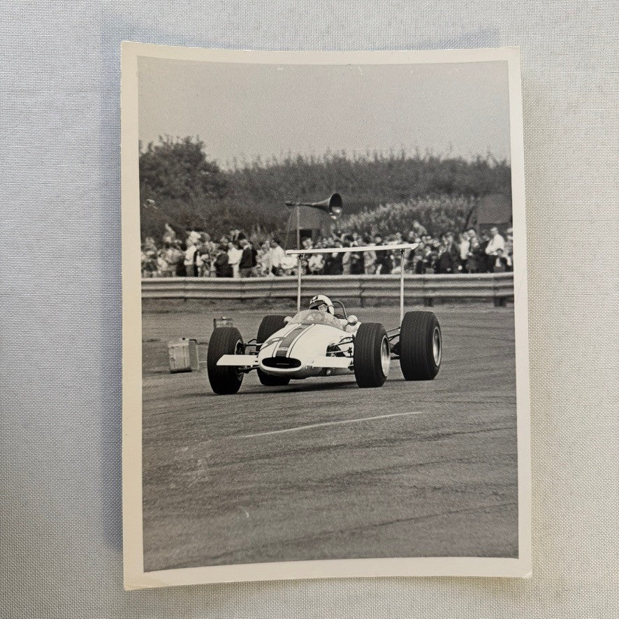 Vintage Racing Car Photo Photograph Print Rufforth Circuit 1967 Unidentified