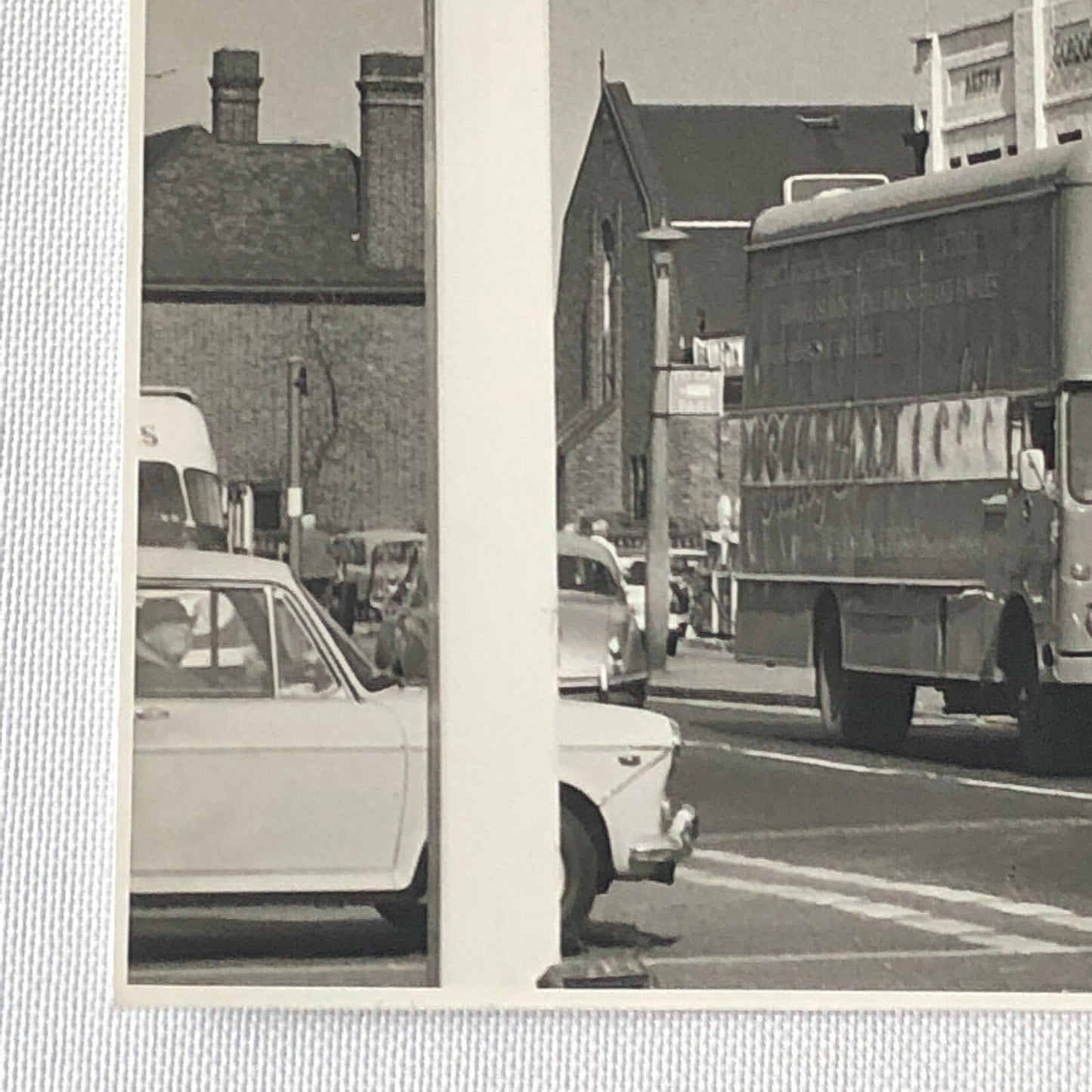Vintage Bedford Moving Van Photo Photograph Image UK England 