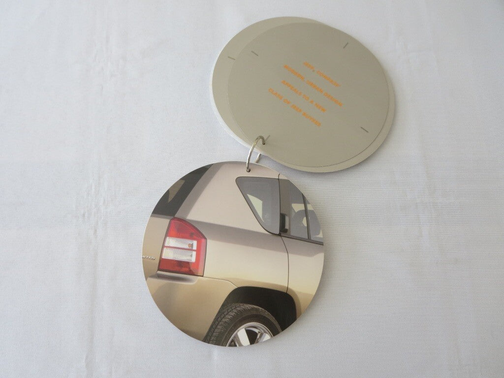2007 Jeep Compass Press Kit Brochure with Photo CD Catalog 