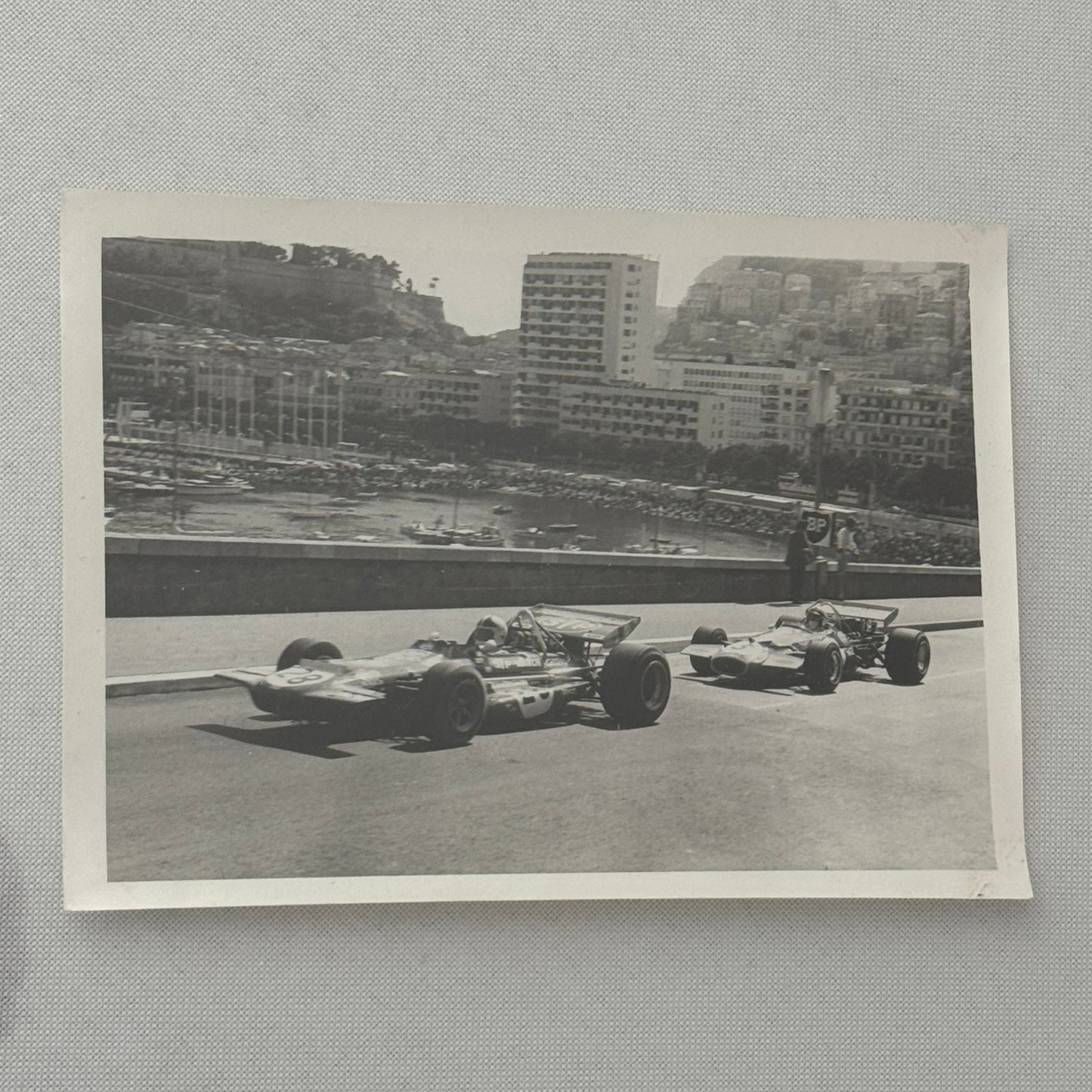 Vintage Racing Photo 1970 Monaco Grand Prix Race Photograph Print