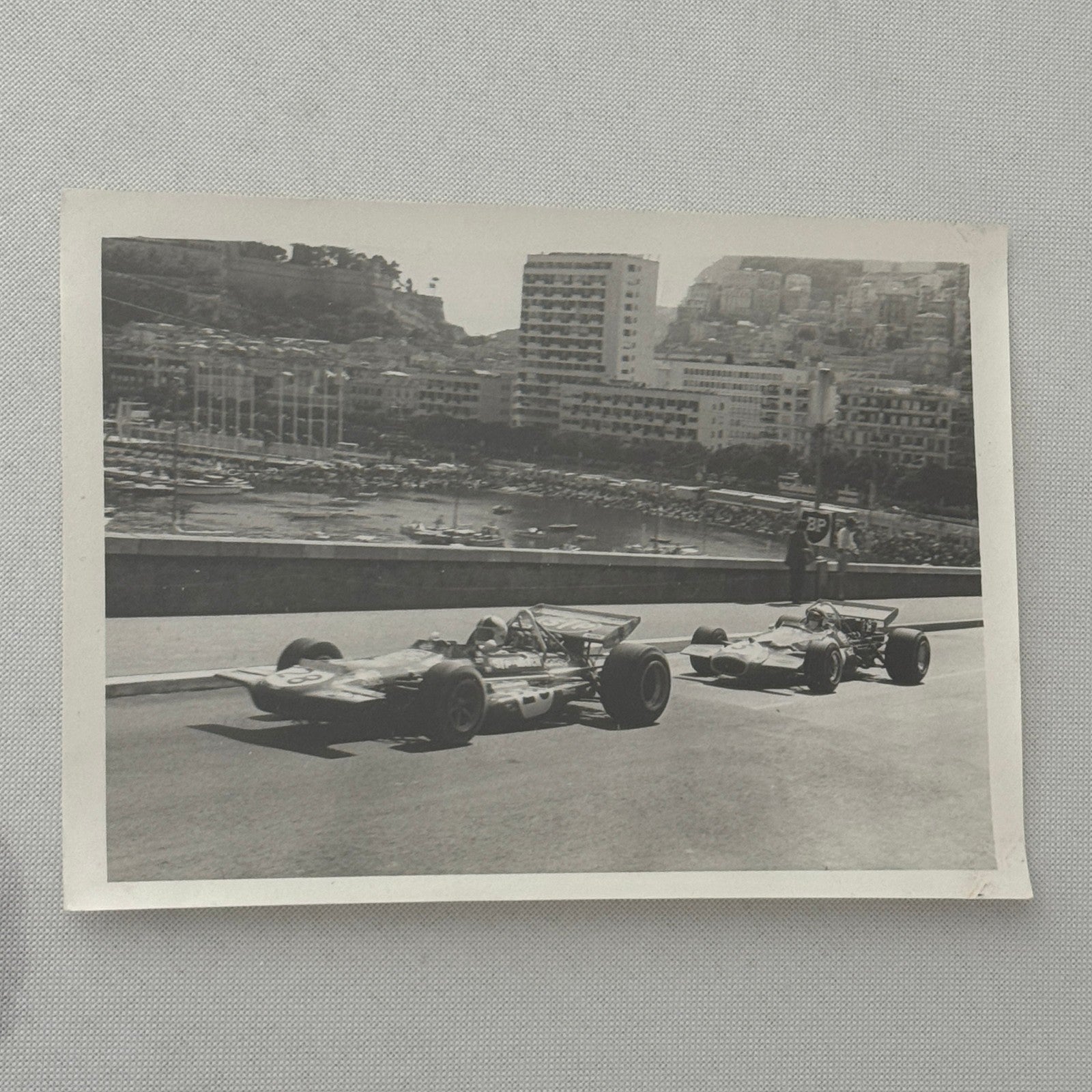 Vintage Racing Photo 1970 Monaco Grand Prix Race Photograph Print