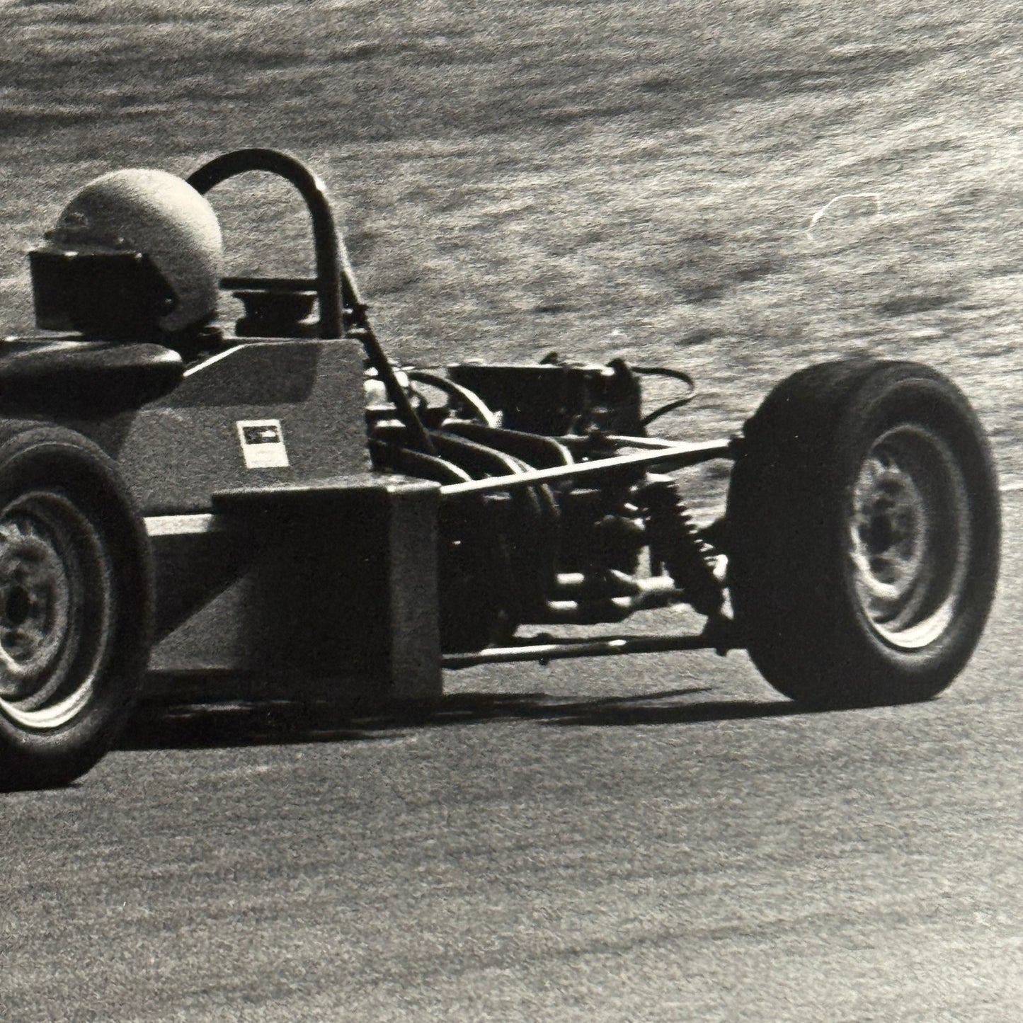 Vintage Car Racing Photo Circuit Mont Tremblant Quebec Automobile Photograph