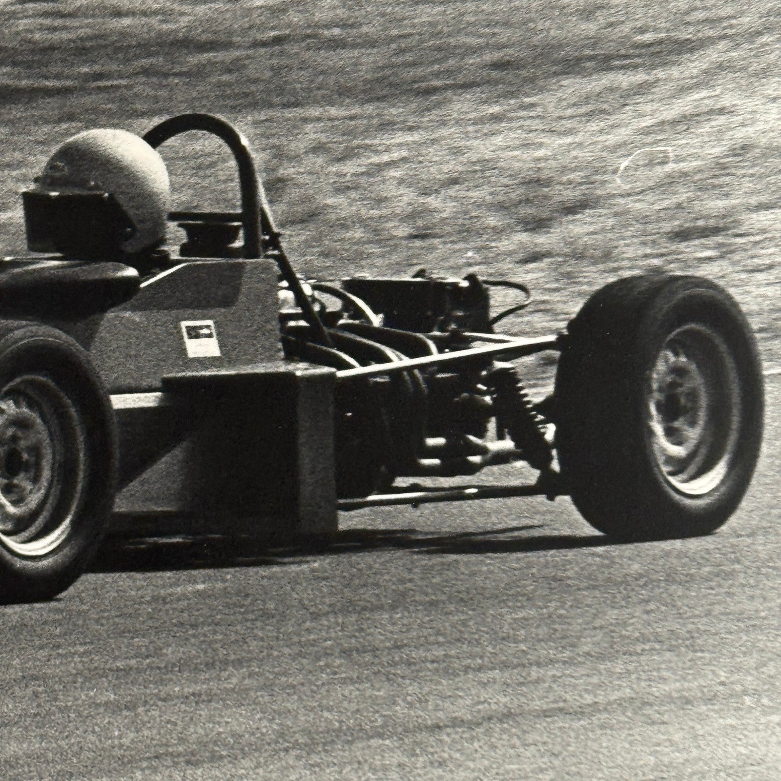 Vintage Car Racing Photo Circuit Mont Tremblant Quebec Automobile Photograph