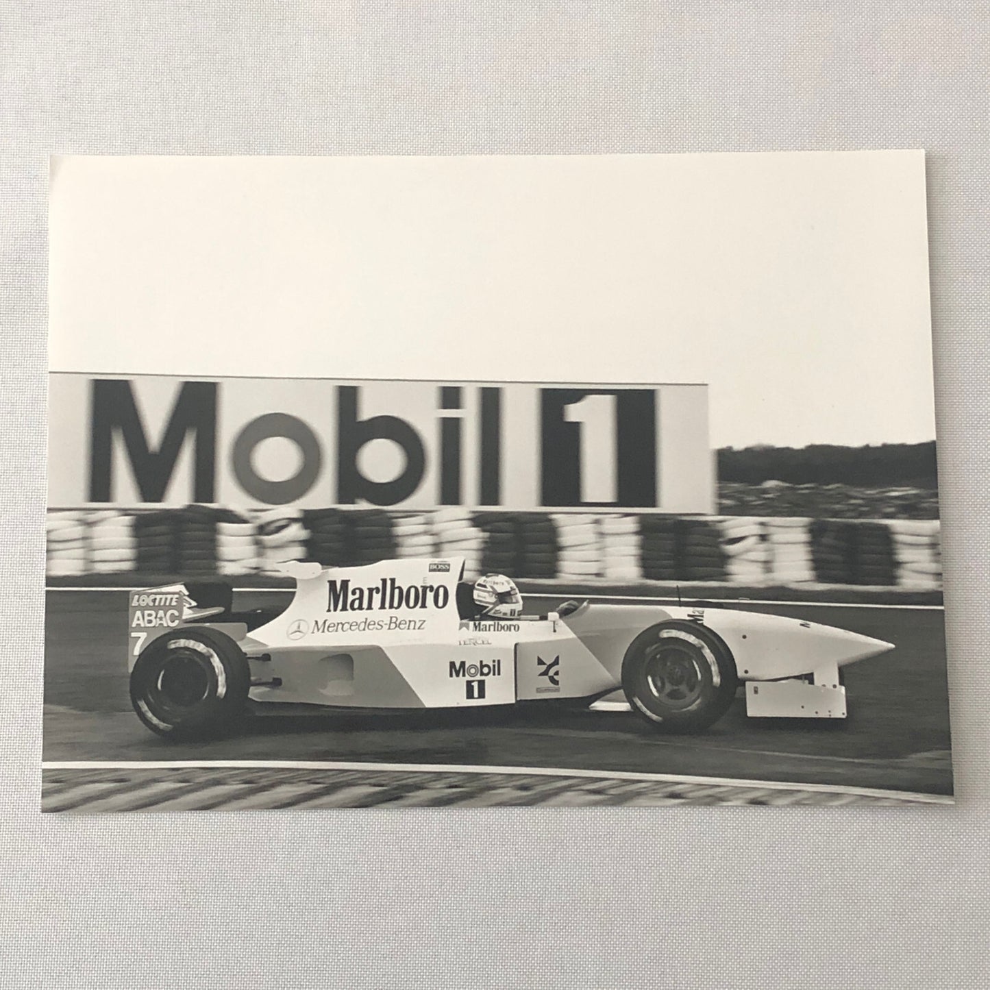 Nigel Mansell McLaren Mercedes MP4/10 Portugal Photo Photograph F1 Formula One
