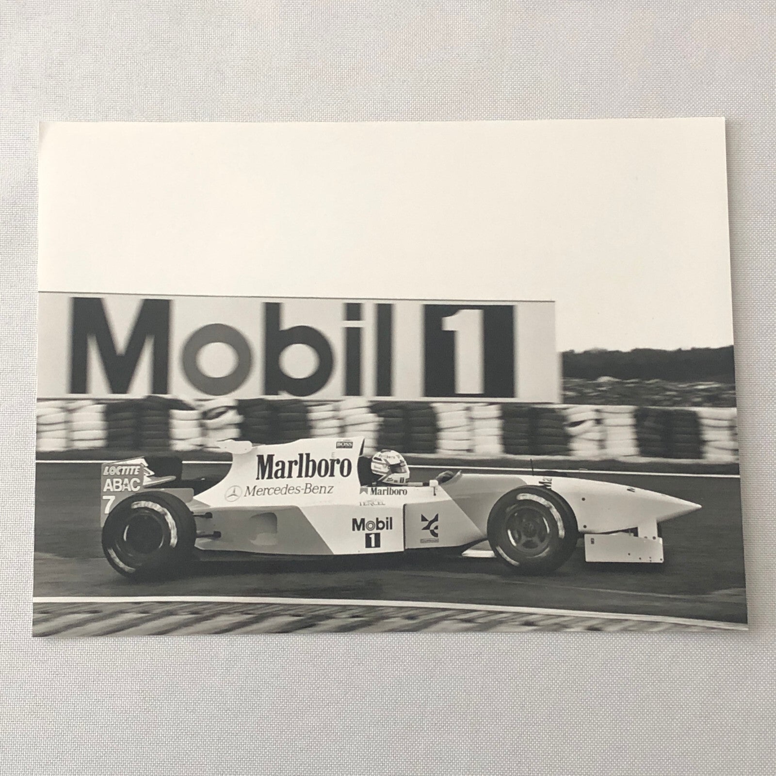 Nigel Mansell McLaren Mercedes MP4/10 Portugal Photo Photograph F1 Formula One