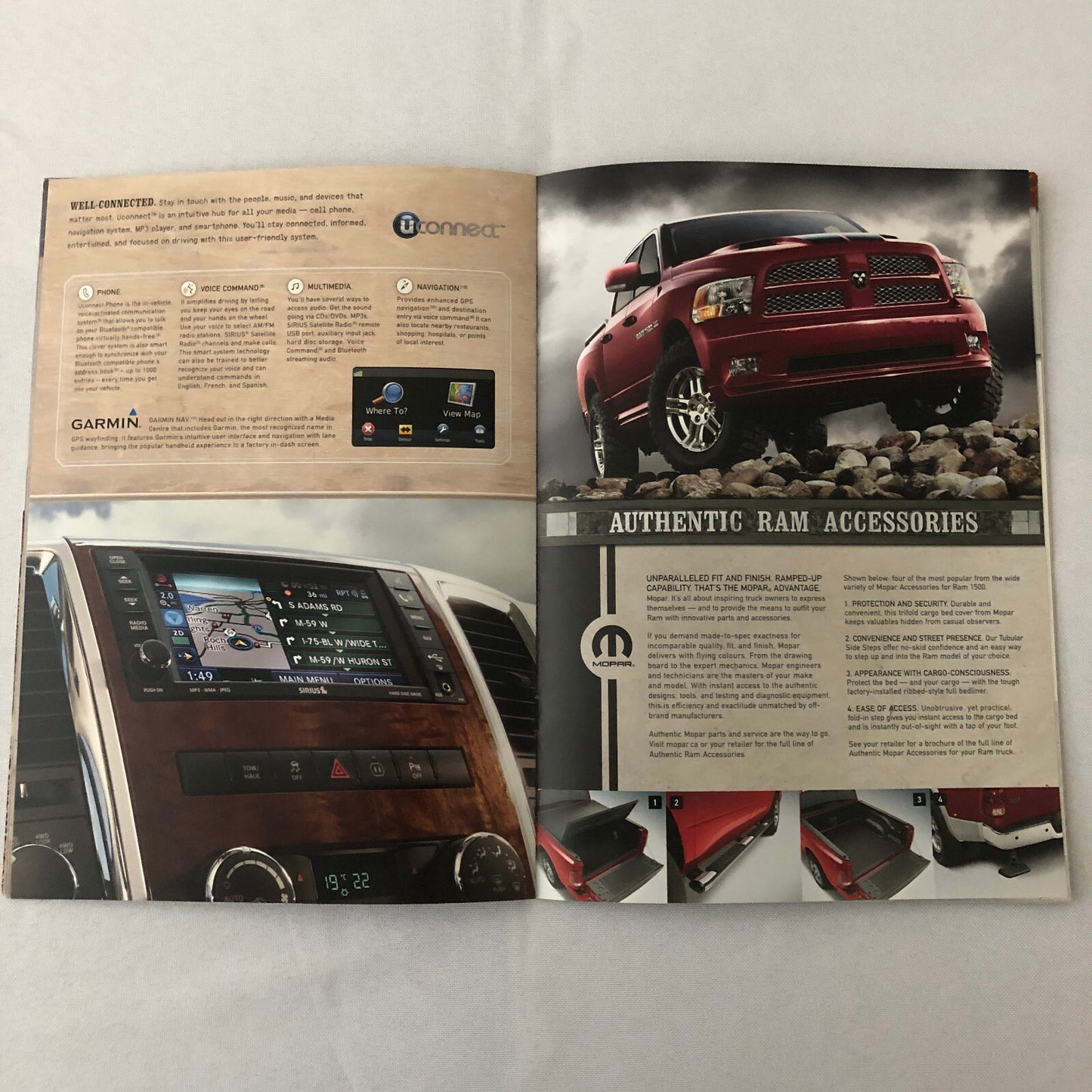 2012 Dodge Ram Pickup Truck Sales Brochure Catalog Big Horn Outdoorsman Laramie 