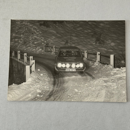 1980 Rallye Monte Carlo Press Photo Photograph DPPI VW Volkswagen Golf GTi Car