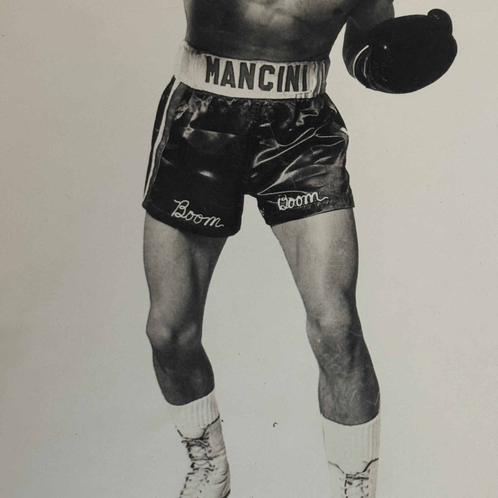 Vintage Boxing Photo Ray Mancini Boom Boom Mancini Photograph Boxer
