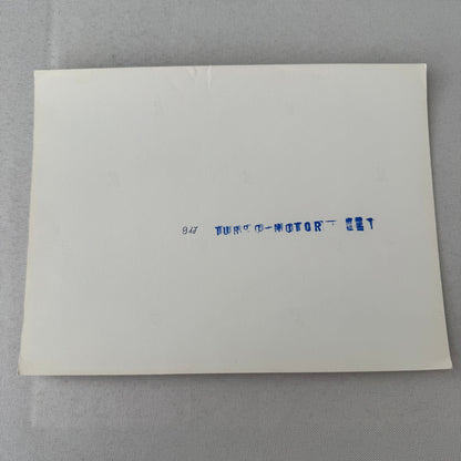 Porsche 917 Turbo Racing Engine Motor Photo Photograph Print Race Car