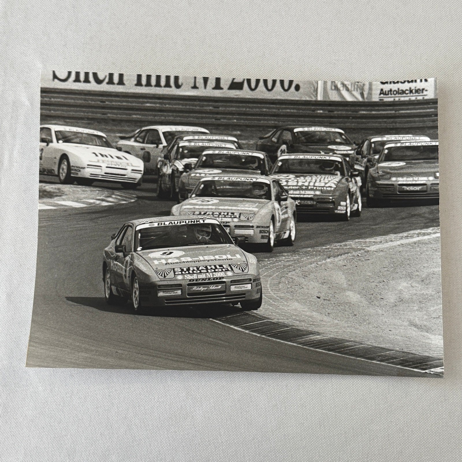 Porsche 944 Cup Racing Factory Press Photo Photograph Print German