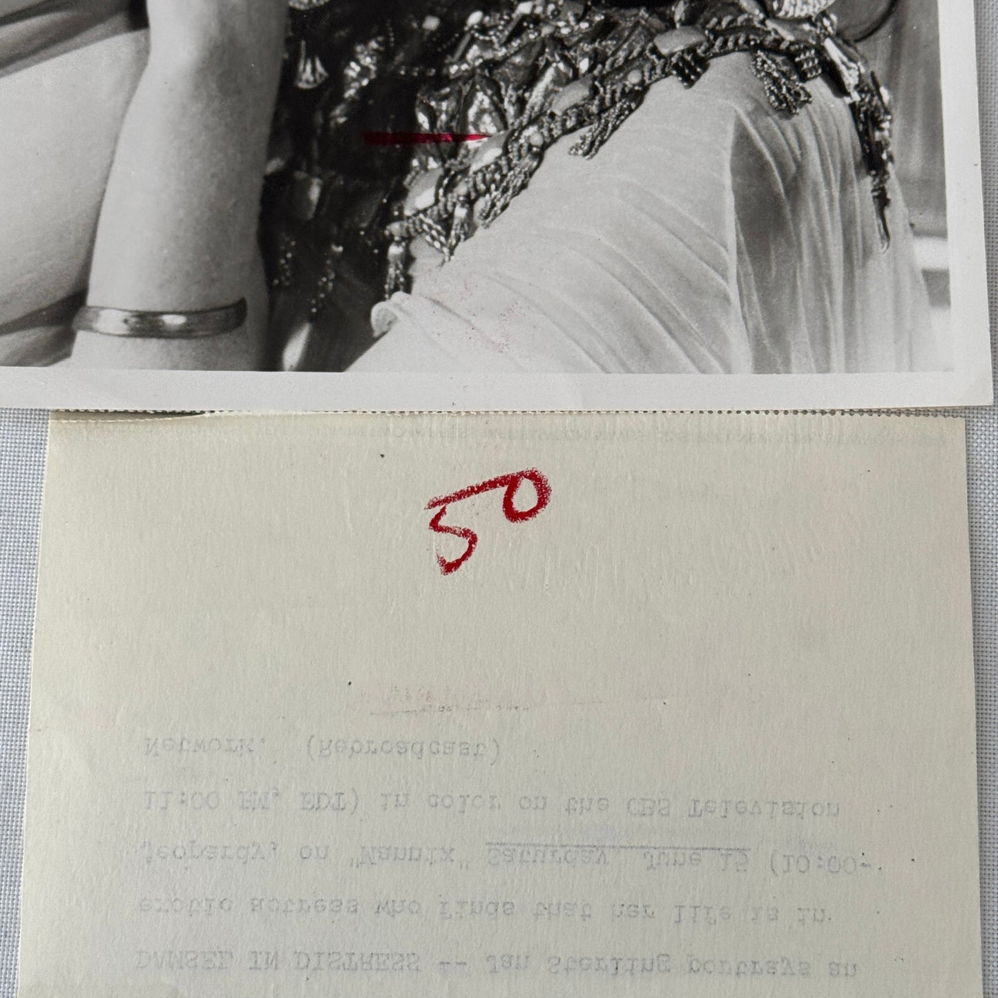 Vintage CBS Television Press Photo Photograph Jan Sterling Mannix