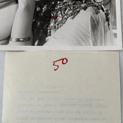 Vintage CBS Television Press Photo Photograph Jan Sterling Mannix