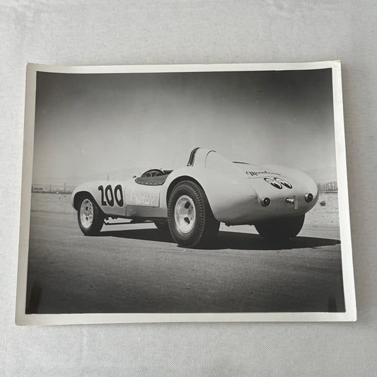 Vintage Dragster Drag Racing Photo Photograph Dean Moon Moonbeam Devin Car