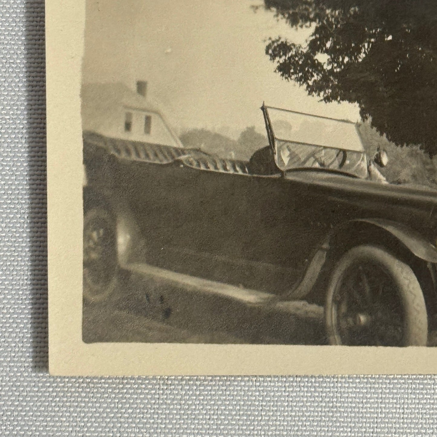 Vintage Automobile Photo Photograph Print Snapshot Antique Car
