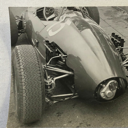 Vintage Grand Prix Car Racing Photo Photograph Print