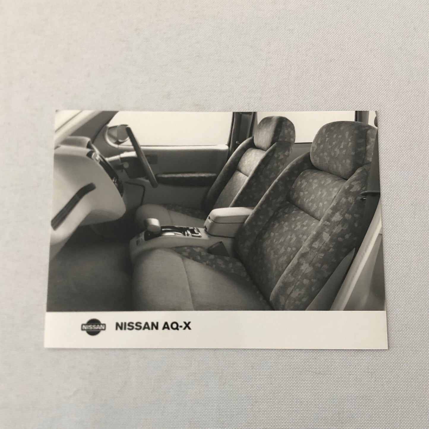 Nissan AQ-X Concept Car Prototype Factory Press Photo Photograph Print Lot 3x