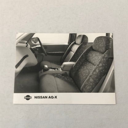 Nissan AQ-X Concept Car Prototype Factory Press Photo Photograph Print Lot 3x