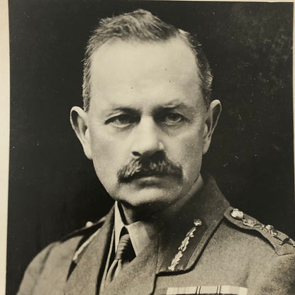 Press Photo Photograph Viscount Byng Vimy War Hero Scotland Yard Police London