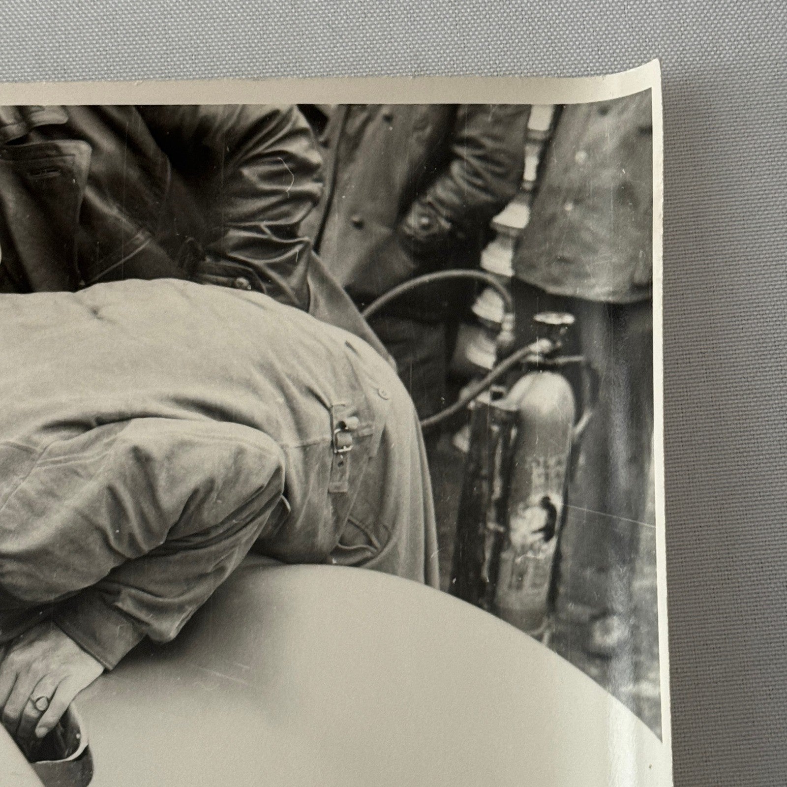 Vintage Racing Photo Photograph 1955 British Grand Prix Mercedes Benz W196 Car