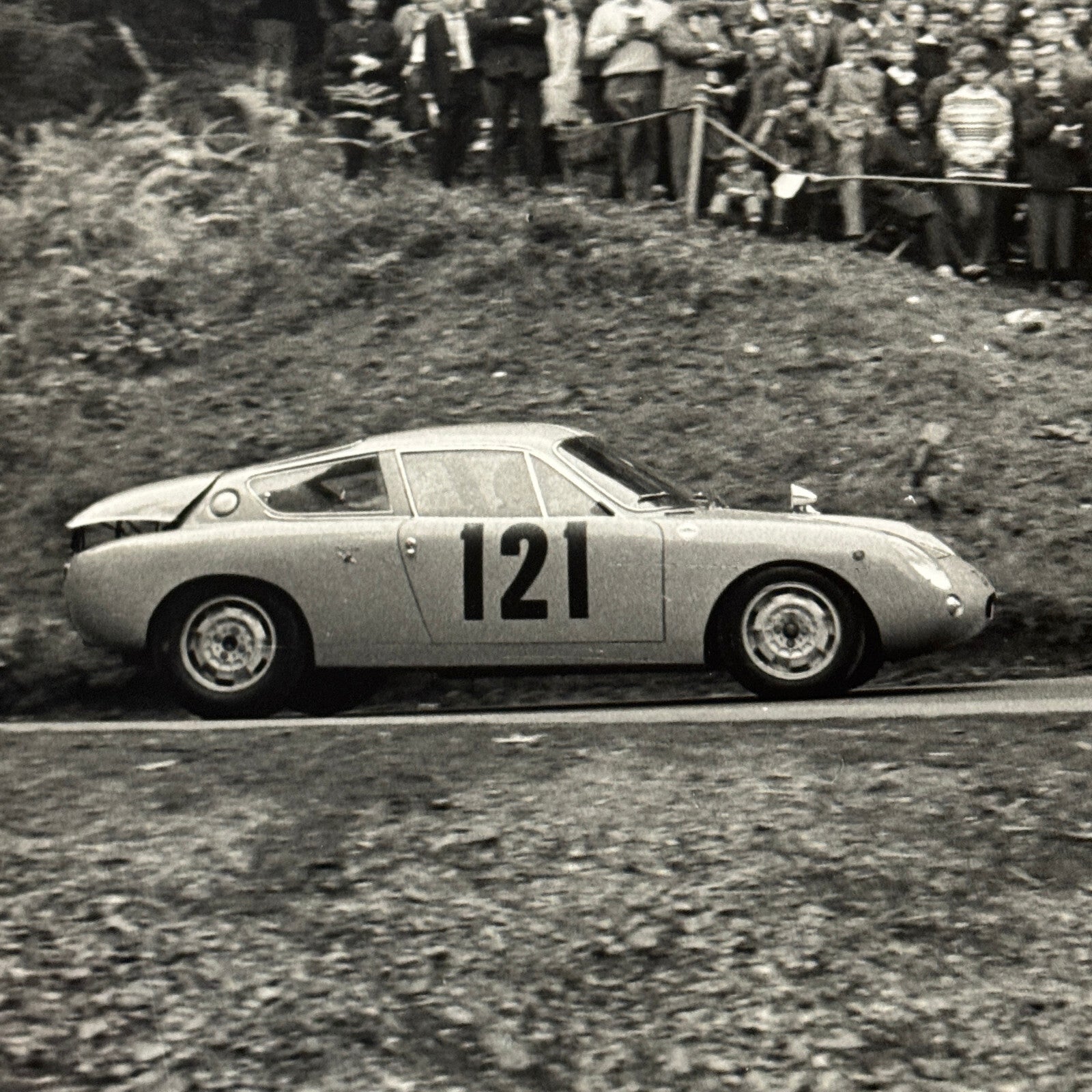 Abarth Simca 1300 Racing Car 1964 Photo Photograph Modern Print