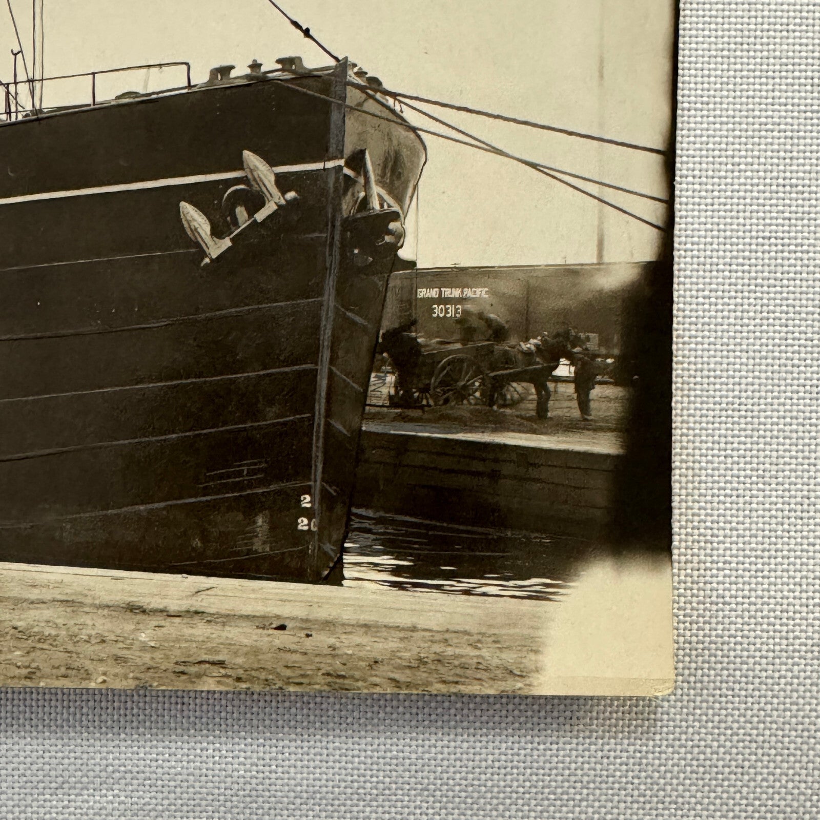 Vintage Boat Ship Photo Photograph Nautical LORLE