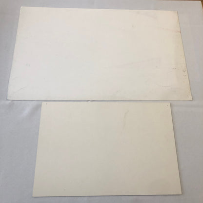 Vintage Concept Car Styling Art Design Illustration Lot of 2x Signed 1984 Ford