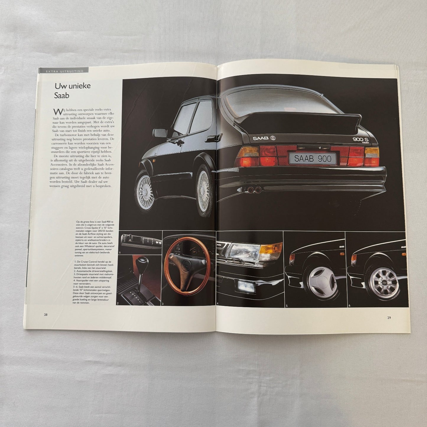 1992 Saab 900 Car Sales Brochure Catalog 900i 900 Cabriolet 900 Turbo DUTCH
