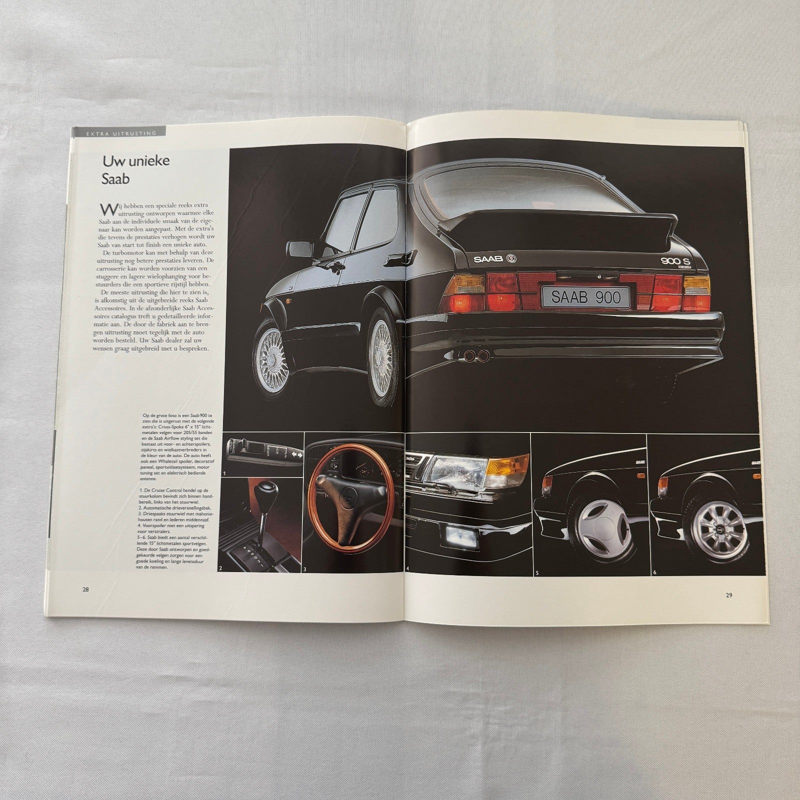 1992 Saab 900 Car Sales Brochure Catalog 900i 900 Cabriolet 900 Turbo DUTCH