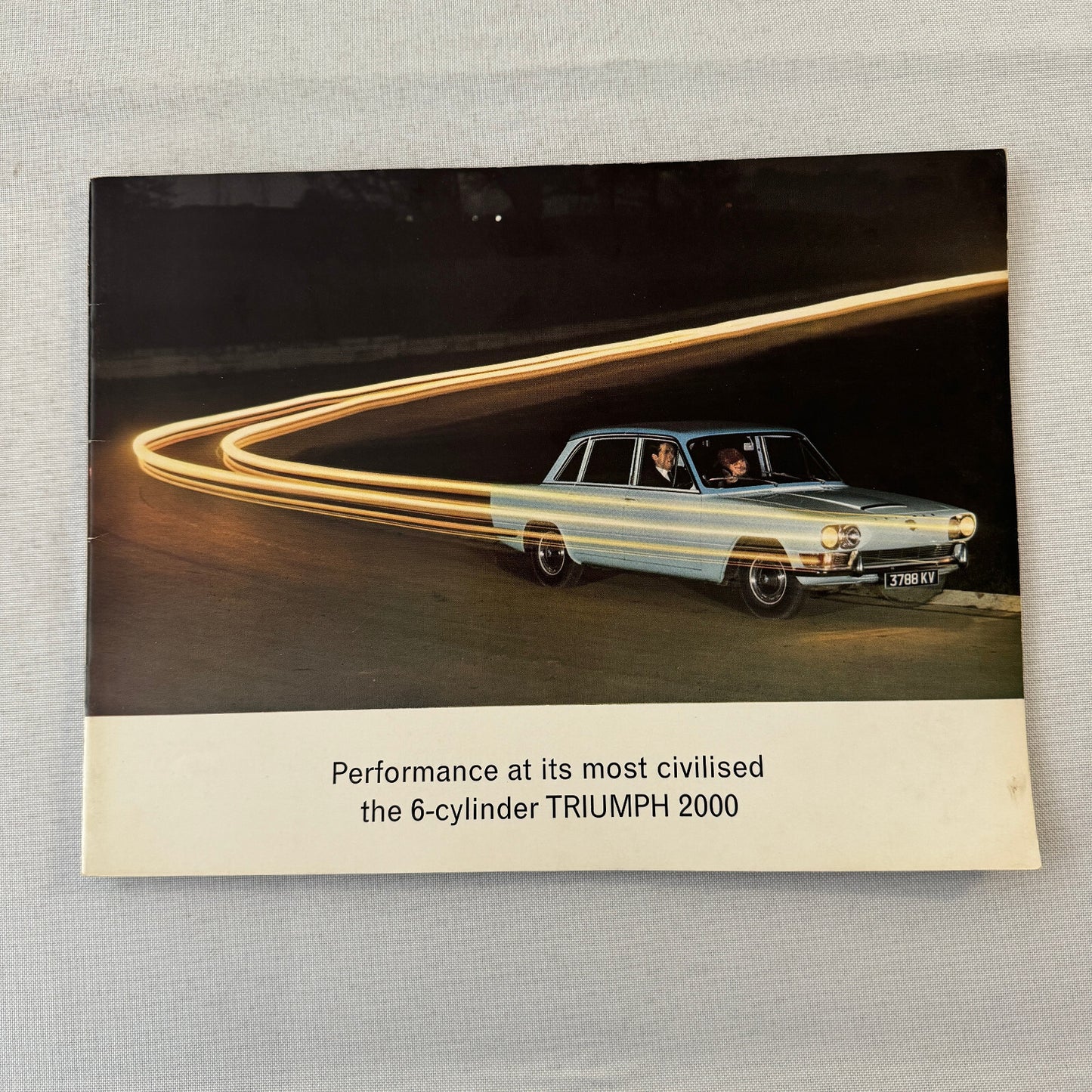 Triumph 2000 Car Sales Brochure Catalog Vintage Advertising