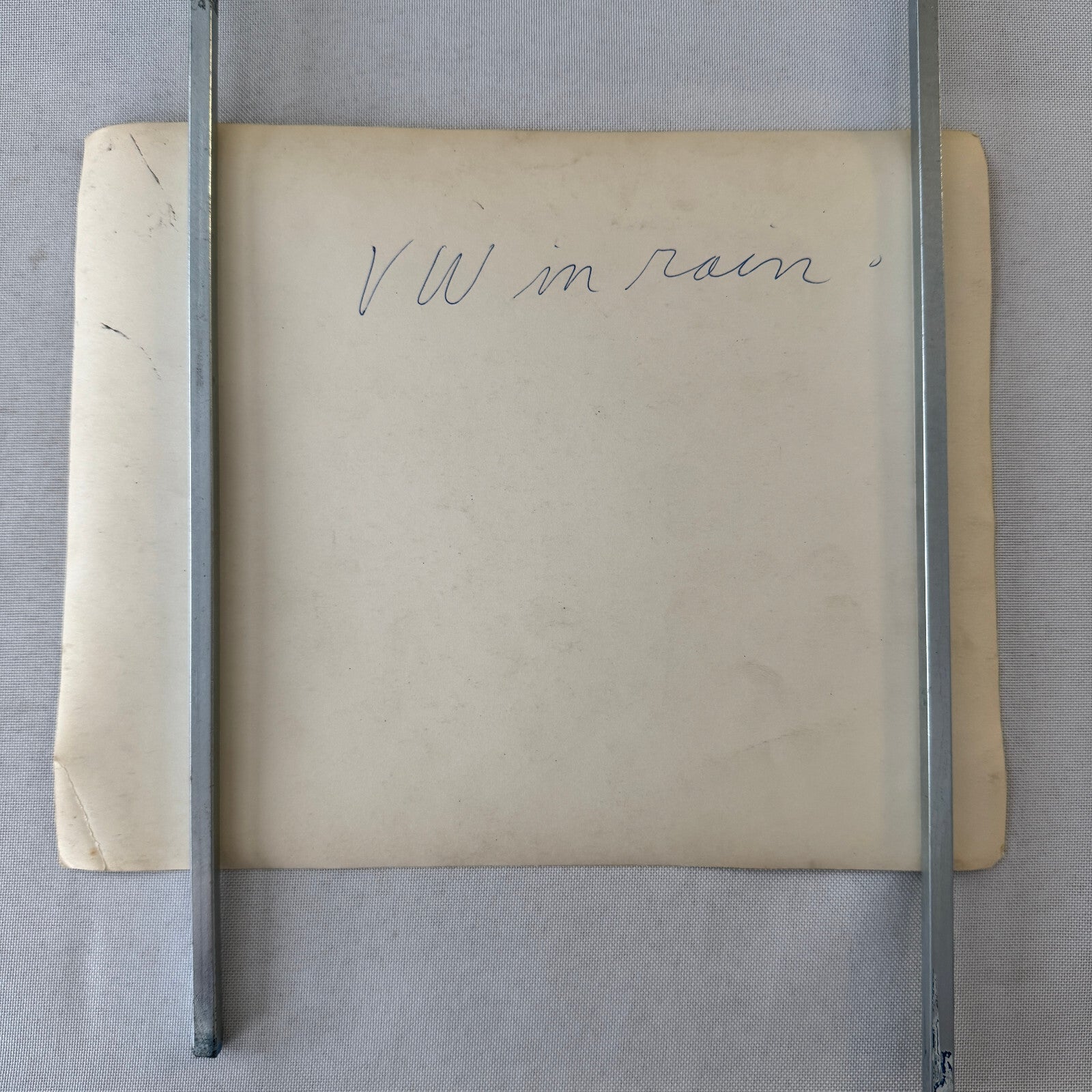 Vintage Volkswagen VW Beetle Convertible Cabriolet Photo Photograph Print