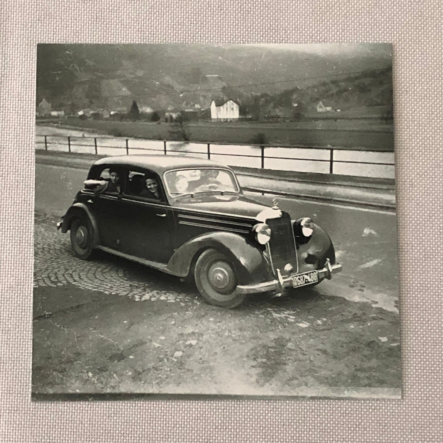 Vintage Mercedes Benz Car Automobile Photo Photograph Lot of 3 - Modern Prints 