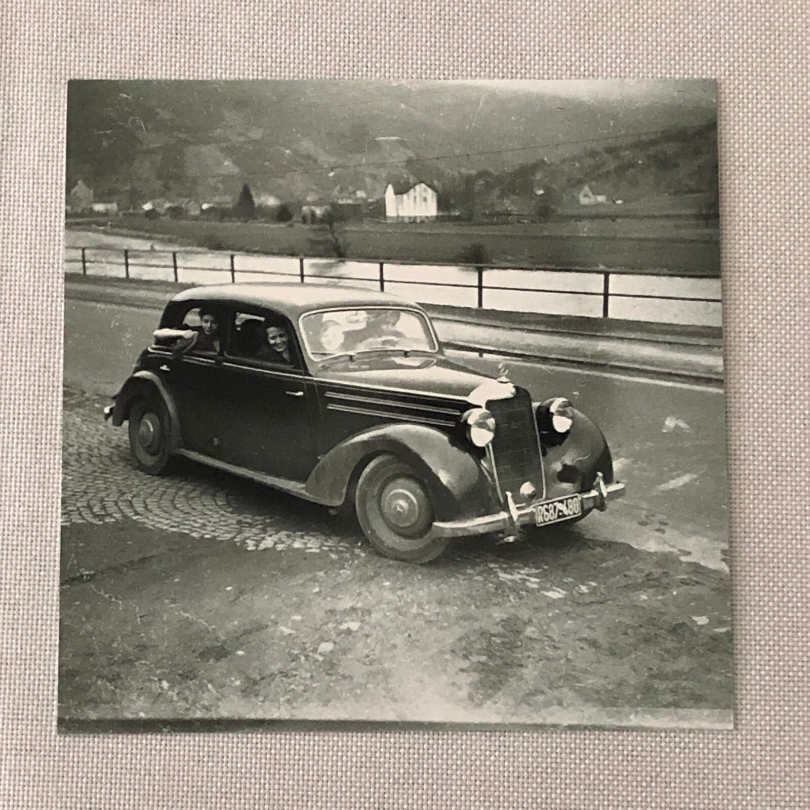 Vintage Mercedes Benz Car Automobile Photo Photograph Lot of 3 - Modern Prints 