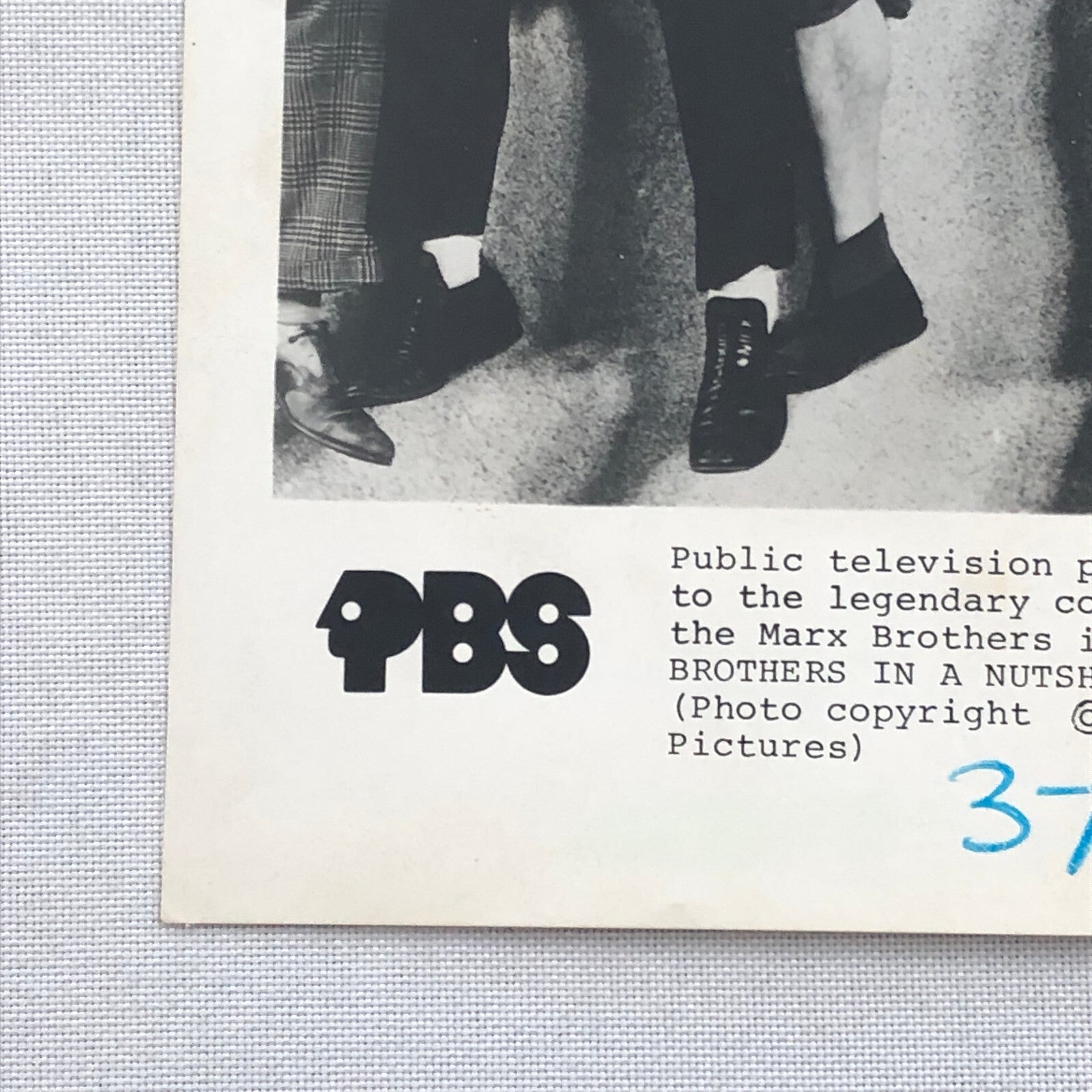 Marx Brothers PBS Television Special Press Photo Photograph Groucho Harpo Chico