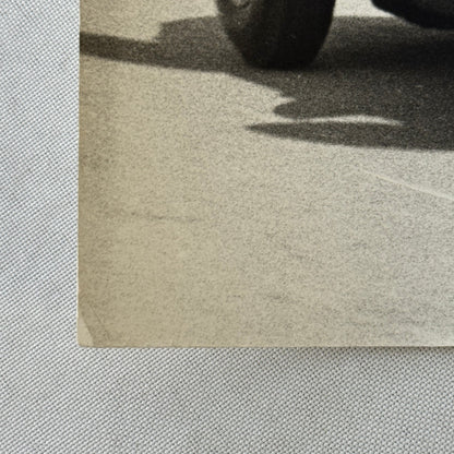 Juan Manuel Fangio in Maserati Racing Car Vintage Press Photo Photograph Print